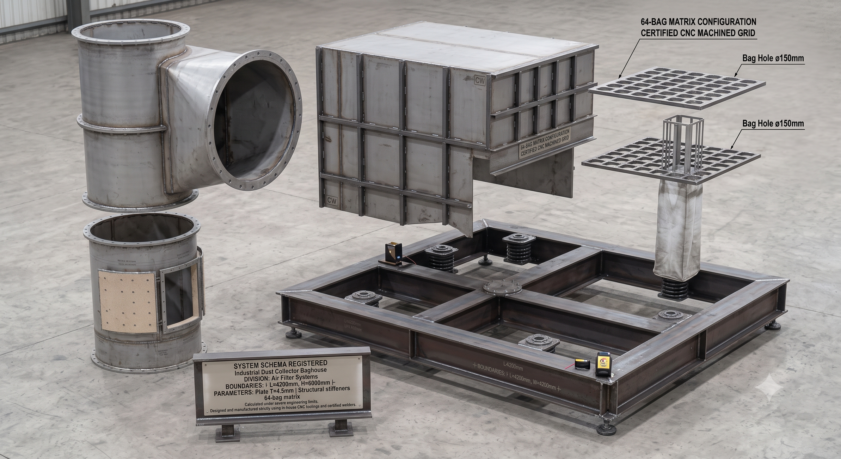 Industrial Dust Collector Baghouse